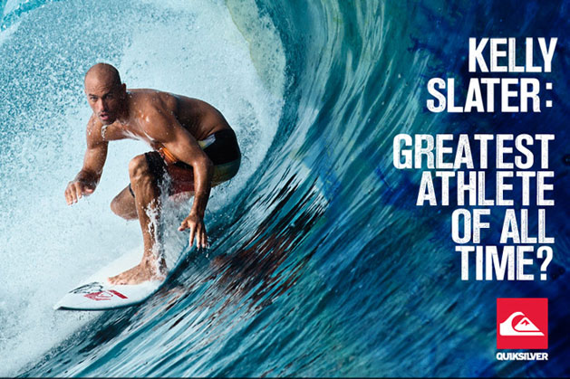 Kelly Slater is the best athlete in history