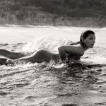 Maya Gabeira surfing nude for ESPN