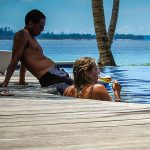 Couple-by-the-pool