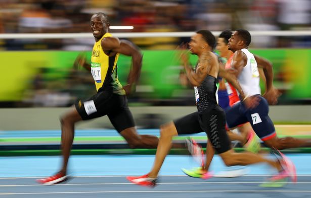 Mens Olympic 100m Semi Finals