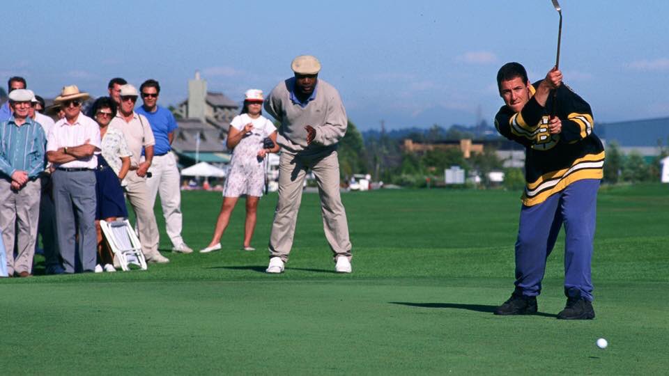Happy Gilmore putting