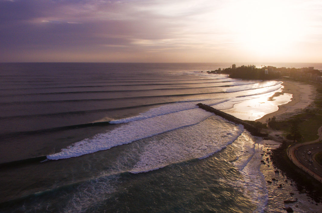 Impeccable Kirra from up high