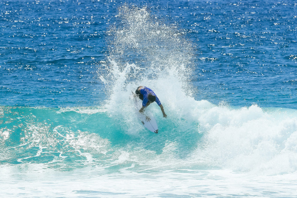 Connor O'Leary, past vertical.