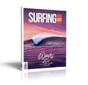 The cover of Surfing Life #337 WAVES ’17