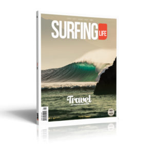 The cover of Surfing Life #340 – TRAVEL ’18