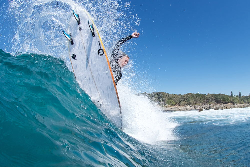 The HAMMO Surfboards – Death proof in action